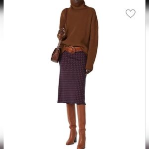 J•Crew | NWT Women's Geometric Print Wool Skirt